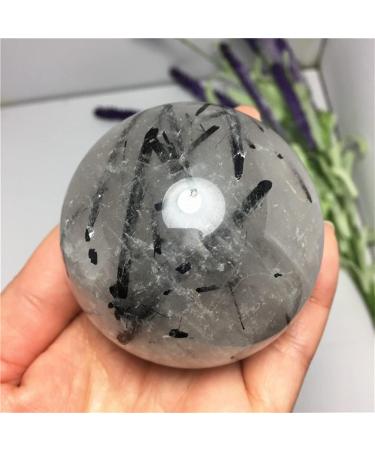 Beautiful Natural Black Tourmaline Crystal Ball Gemstones are for Home Decoration Reiki StonesCrystal Stone Natural Luster - Buy Online on GoSupps.com