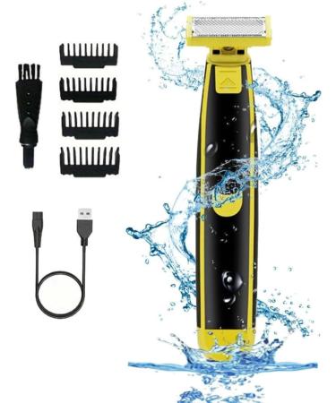 1Set Stellaya Shaver Stellaya Wet And Dry Shaver Stellaya Full Body Washes Wet & Dry Shaver Stellaya Men'S Electric Razors With 4 Types Combs - Buy Online on GoSupps.com