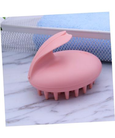 Magiclulu Scalp Massager Brush for Curly Hair - Automatic Shower Shampoo Brush - Pink Hair Care Tool - Buy Online on GoSupps.com