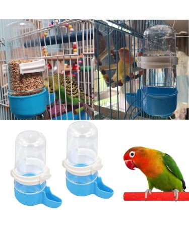 CaiHuaEr 2 PCS Bird Water Feeder Automatic Water Feeder Bird Water Bottles Bird Cage Food Feeder Cage Accessories for Cockatiel Parrots Budgie Lovebirds - Buy Online on GoSupps.com