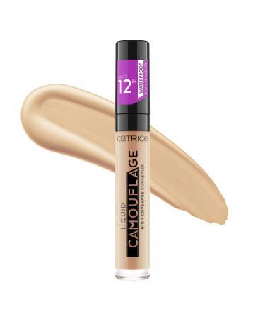 Catrice Liquid Camouflage High Coverage Concealer No. 015 Nude for dry skin for blemished skin for combination skin vegan oil -free waterproof without alcohol 1 Pack (5ml) 015 HONEY - Buy Online on GoSupps.com