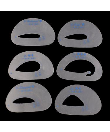 Buy Eyeshadow Stencils 6pcs Makeup Tool for Perfect Eye Looks | International Shipping - Buy Online on GoSupps.com