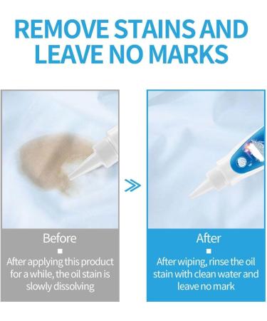 Stain Remover for Clothes Clothes Bed Stain Cleaner Dirt Remover New Protein Coffee Tea Ink Juice Wine Other Stains 3.38 - Buy Online on GoSupps.com