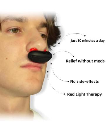 Respirelief Red Light Therapy Device - Natural Nasal Relief - International Shipping Available - Buy Online on GoSupps.com