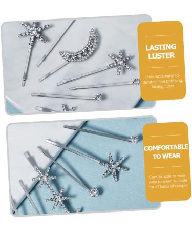 Beatifufu 1 Set Fringe Bobby Pin Rhinestone Hair Clip Hair Clips for Rhinestone Barrettes Hair Accessories Hair Clips for Teen Hair Clips for Women Hair Barrettes - Buy Online on GoSupps.com