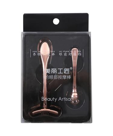 Minkissy 1 Set Massage device for relieving fatigue reduces metal swelling gold stick for treatments eye cream chopsticks of massage devices facial rose applicator