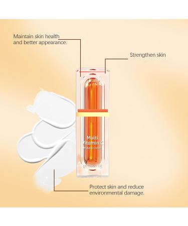Daily Vitamin C Serum for Face with Jojoba Oil and Herbal Extracts to Boost Hydration and Revitalize Dull Skin for a Natural Glow Orange One Size One Size Orange - Buy Online on GoSupps.com