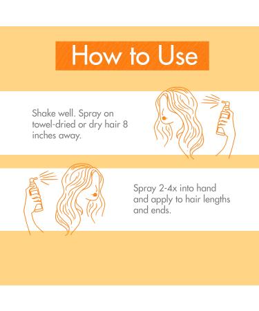 Klorane Nourishing Mango Dry Hair Oil Bi-Phase Spray - Vegan & Dermatologist Tested - Buy Online on GoSupps.com
