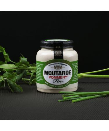 Trio of Pommery Fine Mustard: Dijon Firemen and Herbs 100g Gift Box - Buy Online on GoSupps.com