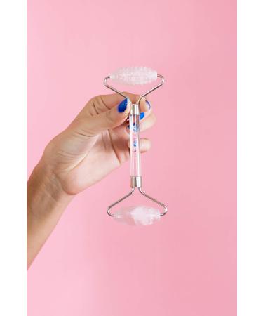 Buy Skin Gym 2D Texturized Facial Roller - Anti-Aging Fine Lines & Wrinkles Massager - Rose Beauty Tool for Youthful Skin - Buy Online on GoSupps.com