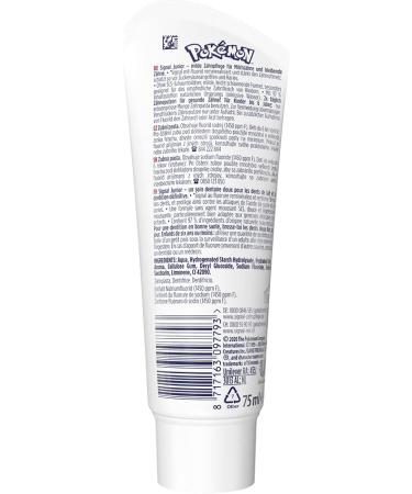 Buy Signal Toothpaste Junior - 75 ml (Pack of 4) | Fun Designs for Kids | Global Shipping Available - Buy Online on GoSupps.com