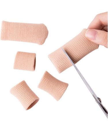Fabric Toe Straightener Ribbed Knit Gel Silicone Bunion Corrector Protector | Toe Cap Cover Sleeve for Relief - Talla Unica - Buy Online on GoSupps.com