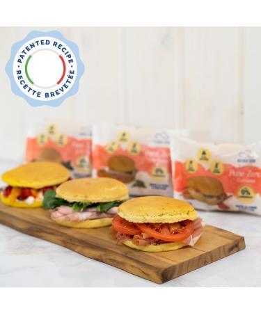 Nuvola Zero - Pane Zero MIX 3 Flavors Sandwich Bread Without Carbohydrates Without Sugar Without Lactose Rich in Fiber and Protein  - Buy Online on GoSupps.com