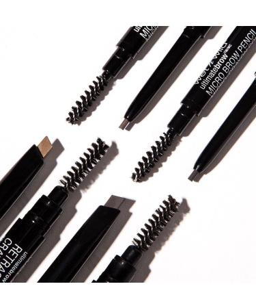 Wet n Wild Ultimate Brow Retractable Pencil - Ash Brown | Triangular Tip for Precise Definition and Pigmented Color - Buy Online on GoSupps.com