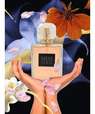 Miss Coco Pour Femme Eau de Parfum 3.4 Fl. Oz Amber Spicy fragrance for Women. - Buy Online on GoSupps.com