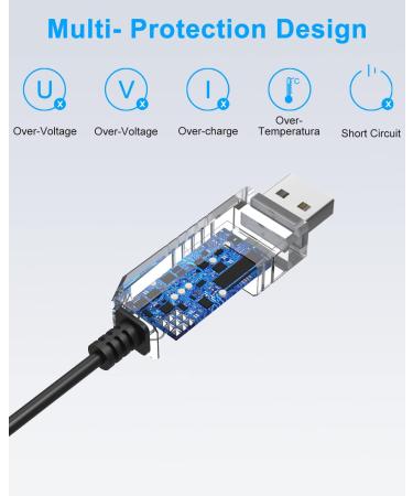 Philips One Blade Charger Cable - 4.3v A00390 USB Charging Cord for Oneblade QP2520 QP2620 MG3720 MG5730 BT3206 MG3710 MG5720 BT3208 - Replacement Charger for Philips Norelco Razor - Buy Online on GoSupps.com