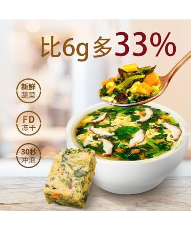 Sour and Spicy Tomato Soup Chinese Snack Gift healthy and Nutritious Breakfast convenient Instant Food Ready To Eat Fresh Vegetable Soup instant Seaweed mushroom Soup 8g/bag (hot and sour 100bag) hot and sour 100bag - Buy Online on GoSupps.com
