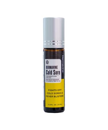 Cold Sore Treatment for Lips | Plant Based Fever Blister Treatment for Lips | Easy to Apply and Travel Size with Roll On Applicator Lip Treatment 0.34 Fl Oz