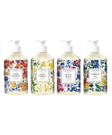 Home + Body Floris Hand Soap 21.5 fl oz 4-Pack