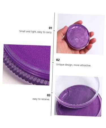Violet Water Soluble Face & Body Makeup Kit - Perfect for Halloween Parties - Colorful Halloween Accessories - Buy Online on GoSupps.com