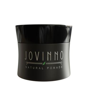 Jovinno Premium Natural Water Based Hair Styling Pomade - Matte Shine for thin to thick hair Medium to Strong Hold Clear Formula Made in France 1.7oz Travel Size Pack of 1