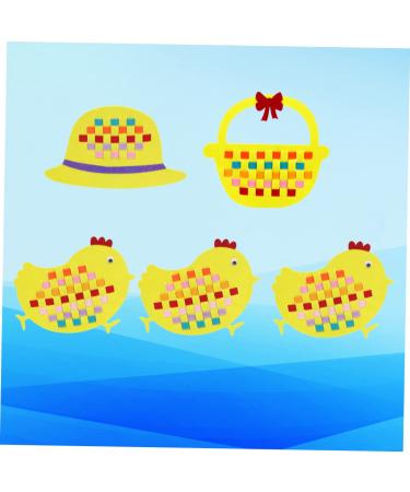 Amosfun 5pcs Tobots Chicken Puzzle Toys - Easter Non-Woven Basket & Party Supplies - Buy Online on GoSupps.com
