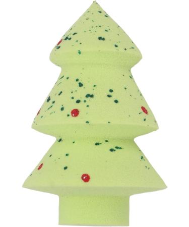 Green Sequin Christmas Tree Nose Contour Brush Set Angled Sponge Makeup Kit - Buy Online on GoSupps.com