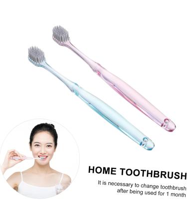 Beavorty 6-Piece Crystal Toothbrush Set | Travel & Classic Oral Care Brushes - Premium Cleaning & Hygiene - Buy Online on GoSupps.com