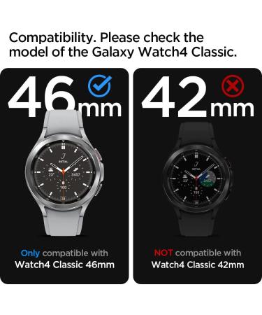 Spigen Chrono Shield Bezel Ring Protector for Samsung Galaxy Watch 4 Classic 46mm (2021) - Black - Buy Online on GoSupps.com
