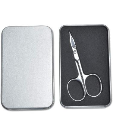 LIVINGO Premium Stainless Steel Nail Scissors - Multi-purpose Grooming Kit for Manicure, Pedicure, and Beauty Care - 3.5 inch Silver - Buy Online on GoSupps.com