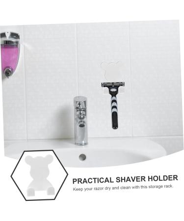 Amosfun 2-Pack Wall Hooks for Razor & Storage - Durable Backpack & Clothes Hooks for Men | Shaving Stand & Brush Holder | Essential Storage Accessories - Buy Online on GoSupps.com