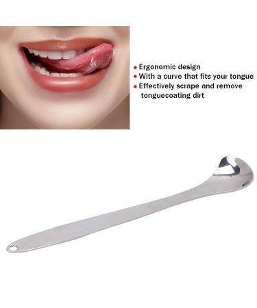 Buy Stainless Steel Tongue Scraper Set - 2pcs for Fresh Breath & Oral Care | International Shipping Available - Buy Online on GoSupps.com