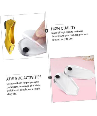 Gatuida Orthotic Insoles - 4 Pairs Gel Shoe Inserts for Heel Support & Correction | Unisex Plantar Cushions - Buy Online on GoSupps.com