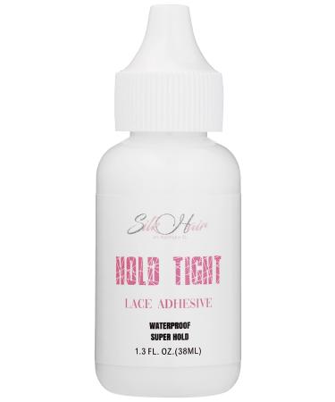 Hold Tight Lace Adhesive Has A Super Hold Is Latex Free Holds in Humid Climates and Is for Lace Frontals Lace Wigs Toupees and Tape-in Systems 1.3OZ