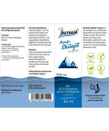 Take 3 Liposomal Shilajit Drops - 2000mg Per Day 180 000mg Total - Keto MCT Oil High Bioavailability 50% Fluvic Acid | International Shipping - Buy Online on GoSupps.com