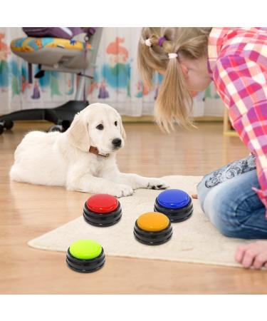 Lufeis Dog Training Bells - 4 Pack Recording Buzzers for Potty Communication & Cleanliness Training - Interactive Pet Doorbell Buttons - Buy Online on GoSupps.com