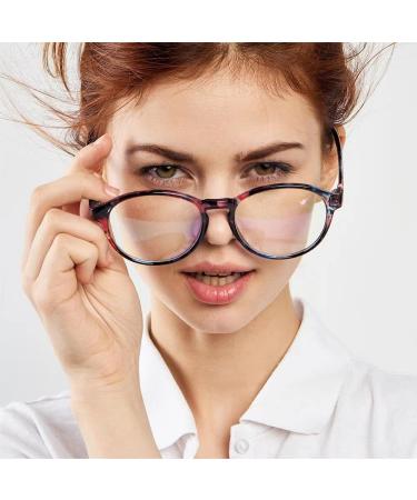 Stylish 3 Pack Cat Eye Reading Glasses for Women - Blue Light Blocking Computer Readers - Anti Eyestrain & Glare - Multicolor - Buy Online on GoSupps.com