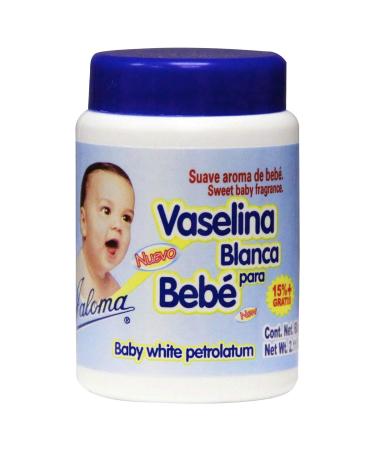 Jaloma Baby White Petrolatum Vaselina Blanca for Babies  60gr  2.11oz (1 Pack) - Buy Online on GoSupps.com