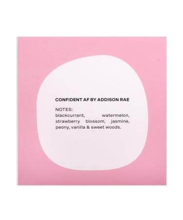 Addison Rae Fragrance Confident - Long-Lasting Perfume for Women - Body Spray for Women with Vanilla Strawberry Jasmine - 1 oz EDP Spray Confident AF - Vanilla Fruity 1 Ounce - Buy Online on GoSupps.com