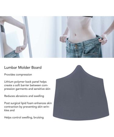 Lumbar Molder Board Lumbar Molder Liposuction Back Board Foam Compression Lipo Ab Board Post Surgery (Grey) - Buy Online on GoSupps.com