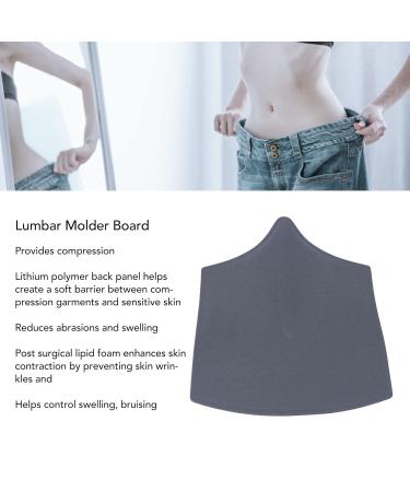 Lipo Foam Back Board & Lumbar Shaper for Post-Surgery Compression | Gray Abdominal Board - International Shipping Available - Buy Online on GoSupps.com