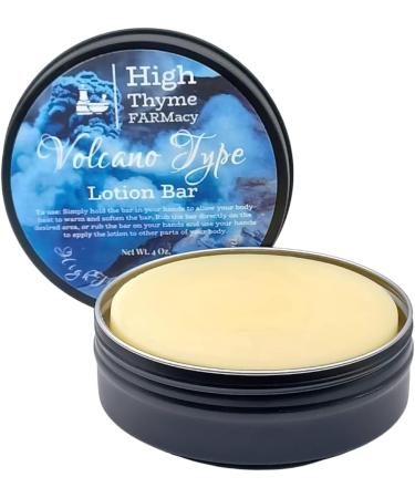 Volcano Type Lotion Bar - 3.5oz Waterless Beeswax Moisturizer - Eco-Friendly Travel Massage Lotion - Buy Online on GoSupps.com