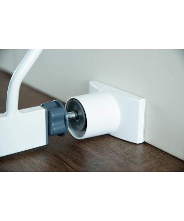 Wall Nanny Extender 4 Inch Baby Gate Extension (4 Pack) - Made in USA | Protects Walls, Stabilizes Gates for Child, Pet & Dog Gates | Works on Stairs | White - Buy Online on GoSupps.com