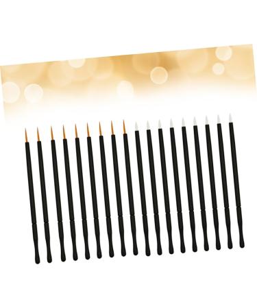 SOESFOUFU Eyeliner Liquid Brushes 100pcs Eyeliner Brush for Liner White Wand Applicator Eyeliner Liquid Tool Make up Makeup 10*0.5cm As Shown - Buy Online on GoSupps.com