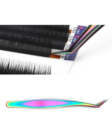 Verdant Touch Curved Tip Tweezers Curved Tip Eyelashes Extension Tweezer Alloy False Eyelashes Applicator Tool - Buy Online on GoSupps.com