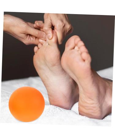 Homsfou Muscle Knot Massage Balls - Myofascial & Foot Massager Ice Hockey & Lacrosse Therapy - 6.30cm Red - Buy Online on GoSupps.com