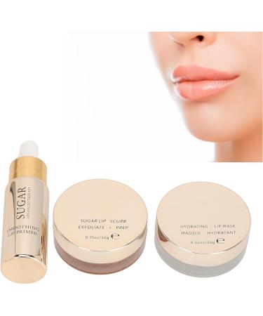 Lippenmaske Ensemble d'huile de Soin pour les L vres Gommage pour les L vres Hydratant Diminue les Lignes 3 Pi ces Masque L vres Portable Kit d'huile de Gommage - Buy Online on GoSupps.com