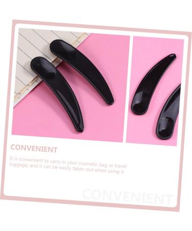 FRCOLOR 300 Pcs Mini Plastic Spoons - Face Mask Scoops & Cosmetic Spatula Set for Skincare | Black Eye Cream Applicator - Ideal Beauty Tools - Buy Online on GoSupps.com