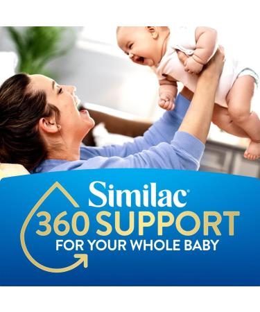 Similac 360 Total Care Infant Formula with 5 HMO Prebiotics | Non-GMO Baby Formula Powder 30.8 oz Can - Buy Online on GoSupps.com