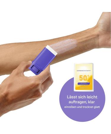  Generisch Sunscreen Stick for Face Waterproof Sun Protection SPF 50 - Non Greasy UV Protection for Beach Holiday and Outdoor Sports - Buy Online on GoSupps.com